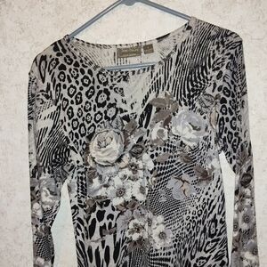 Women's Animal Print Top